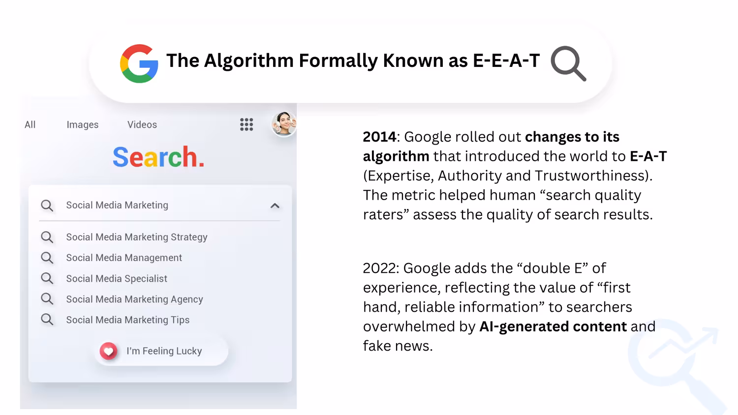 algorithm formally known as e a t History of E-A-T from 2014 and why Google changed it to E-E-A-T