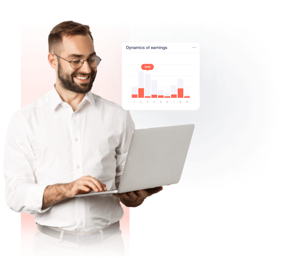 HVAC media strategist working on a laptop and reviewing marketing data | RS Gonzales | digital marketing agency for hvac contractors