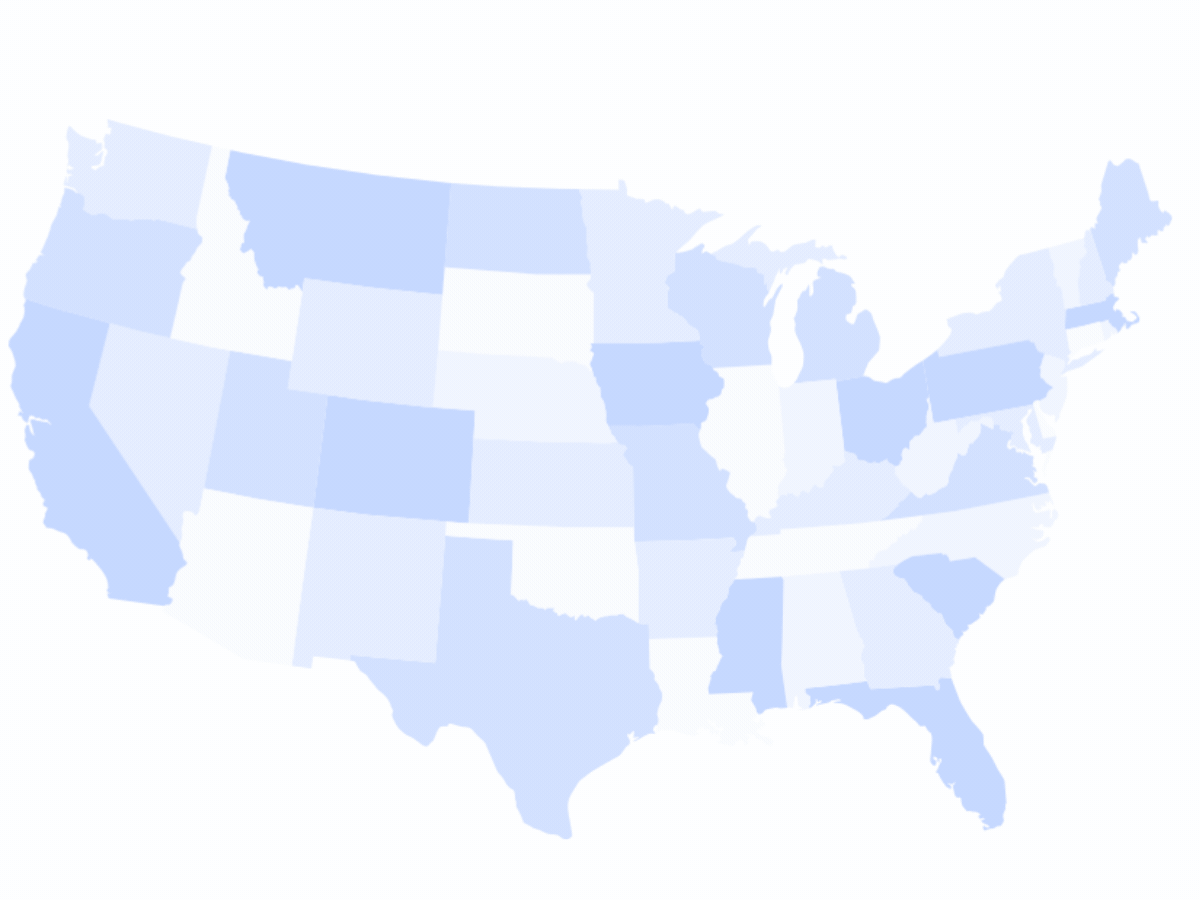 Map of the United States highlighting cost per lead for HVAC Google Local Services Ads, with emphasis on Chicago's $24-36 range.