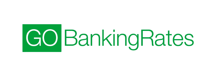 GO Banking Rates logo, showcasing financial services and resources for consumers.