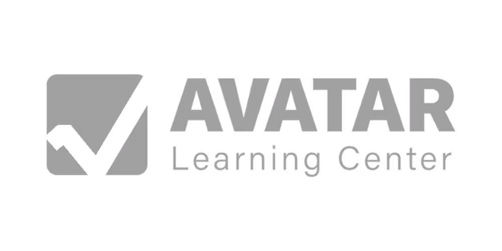 Avatar Learning Center logo featuring a checkmark symbol, representing trust and quality in education services for HVAC contractors.